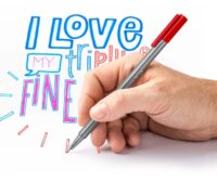 Triplus fineliner 0,3 mm, 10 stk. í eskju, ymsir litir - Image 5