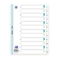 Skiljibløð A4 1-12 - Image 1