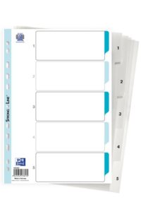 Skiljibløð A4 1-5 - Image 1