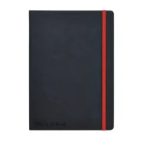 Oxford Black n`Red business A5