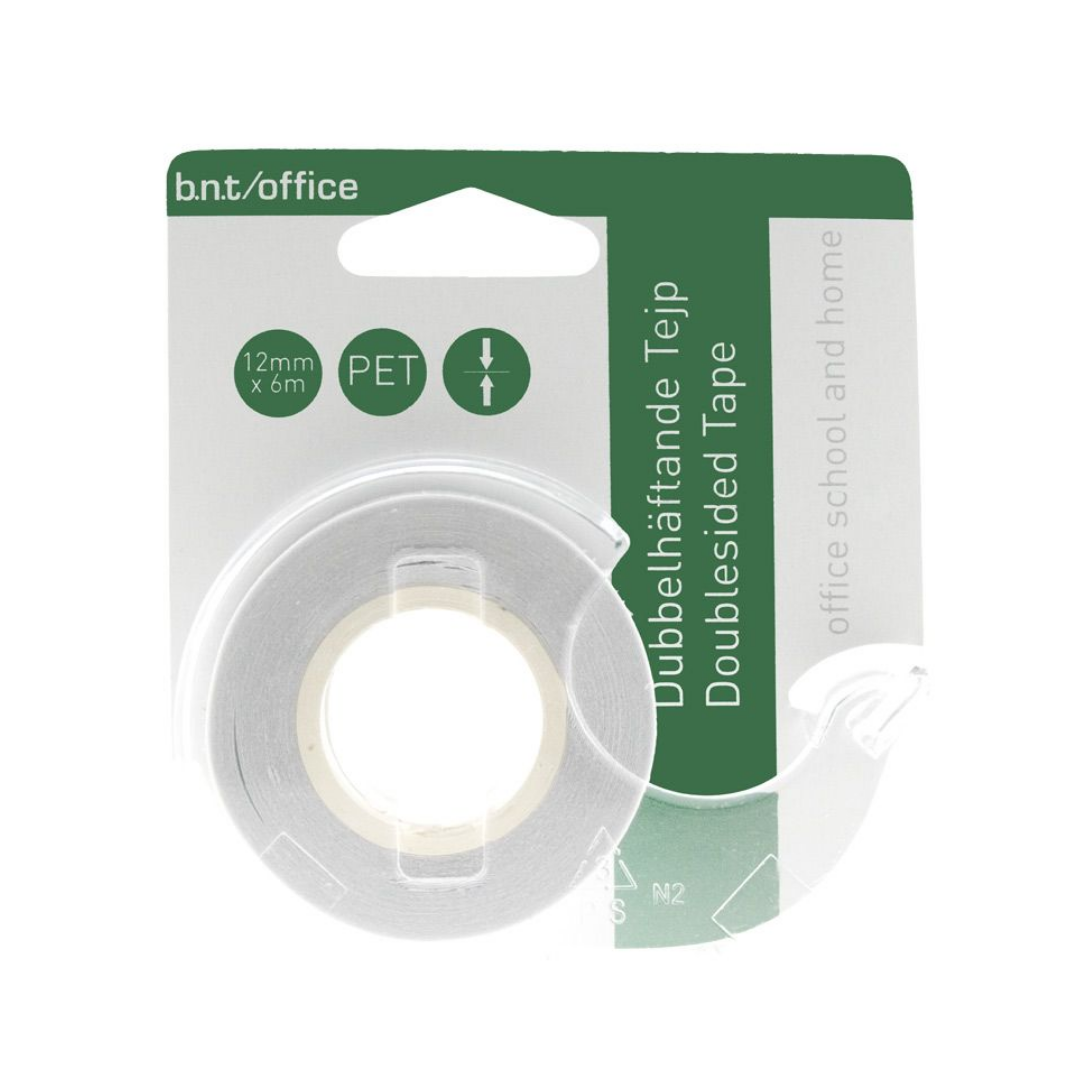 b.n.t/office Dupultklistrandi Tape í haldara