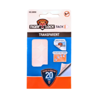 Tiger Lock Transparent Klisturpútur 30 stk