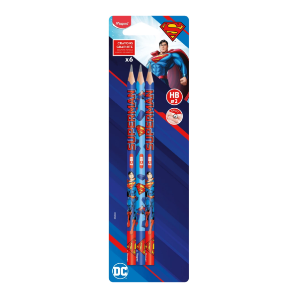Maped Superman pencil sett