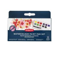 Derwent Watercolour Paint Pan Set 12