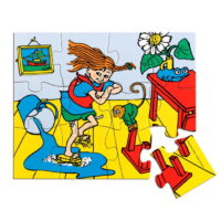 Pippi træputlispæl 12 brikkar