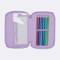 Beckmann trídupult pennahús - Unicorn Princess Purple - Image 3