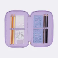 Beckmann trídupult pennahús - Unicorn Princess Purple - Image 4