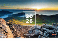 A view from the top myndakalendari 2026