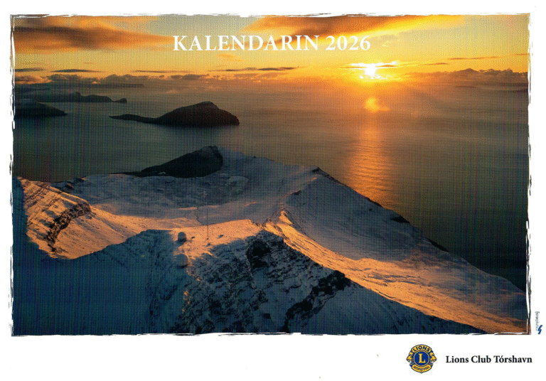 Lions Club myndakalendari 2026