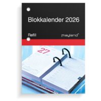 Blokk kalendara refill 2026