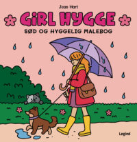 Girl hygge Cozy coloring