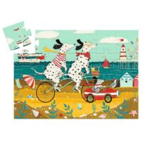 Djeco Silhouette Puzzle - Ollie, the dalmatian - Image 2