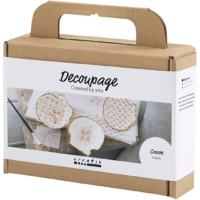 Mini DIY Kit Decoupage - Muslingeskaller