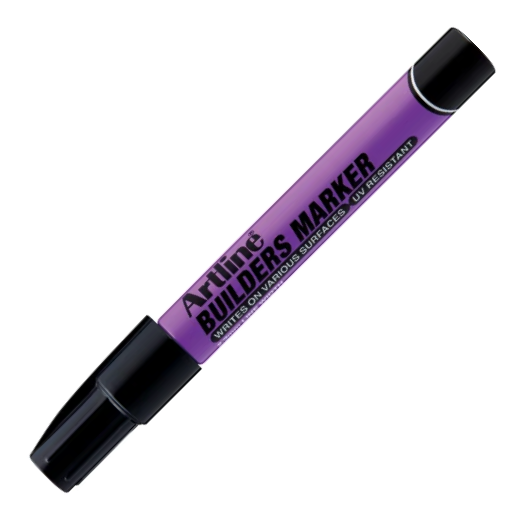 Artline builders marker, svartur, 2,3mm