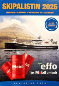 Skipalistin 2026 innbundin