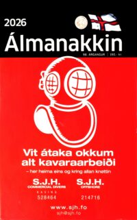 Álmanakkin 2026 Innbundin