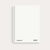 Dagkalendari hvítur 2027